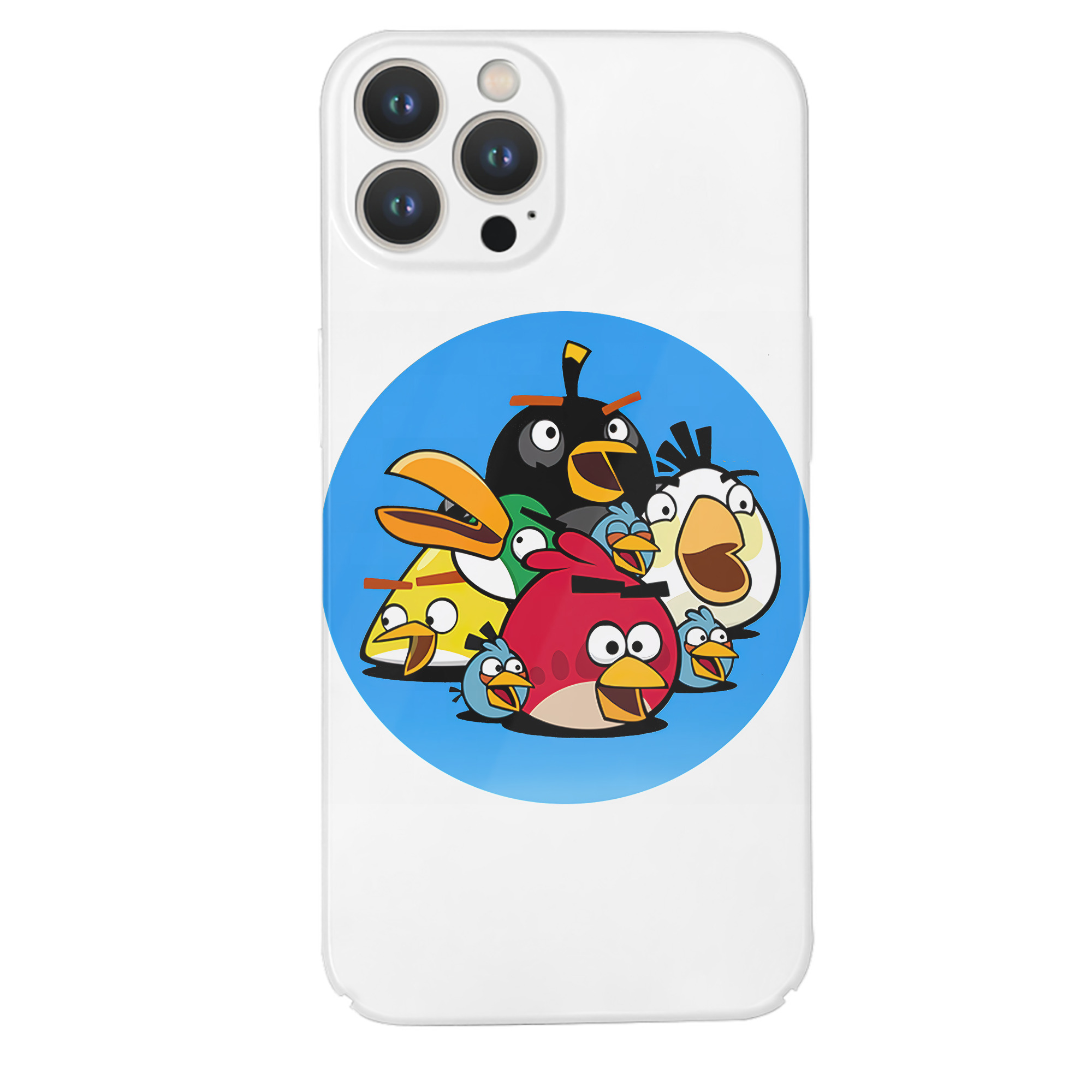 （画像用） Angry Birds アングリーバード 【iPhone 14シリーズ対応】ハードケース